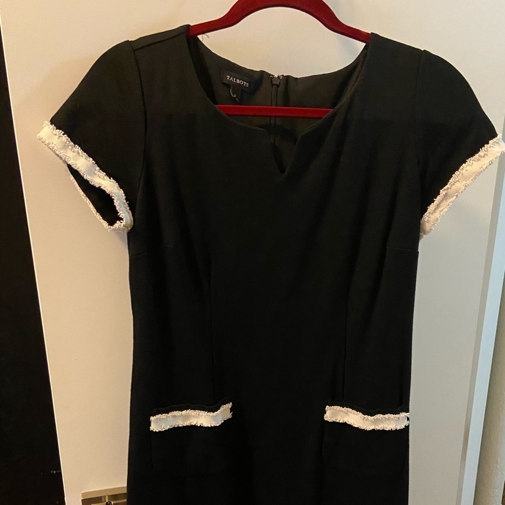 Talbots black dress - size 2
